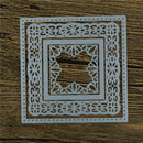 Square Hollow Metal Cutting Dies For DIY Scrapbooking Album Paper Cards  Z