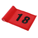 Pack of 2 Golf Putting Green Flag Golf Target Flag for Golfer Training Red