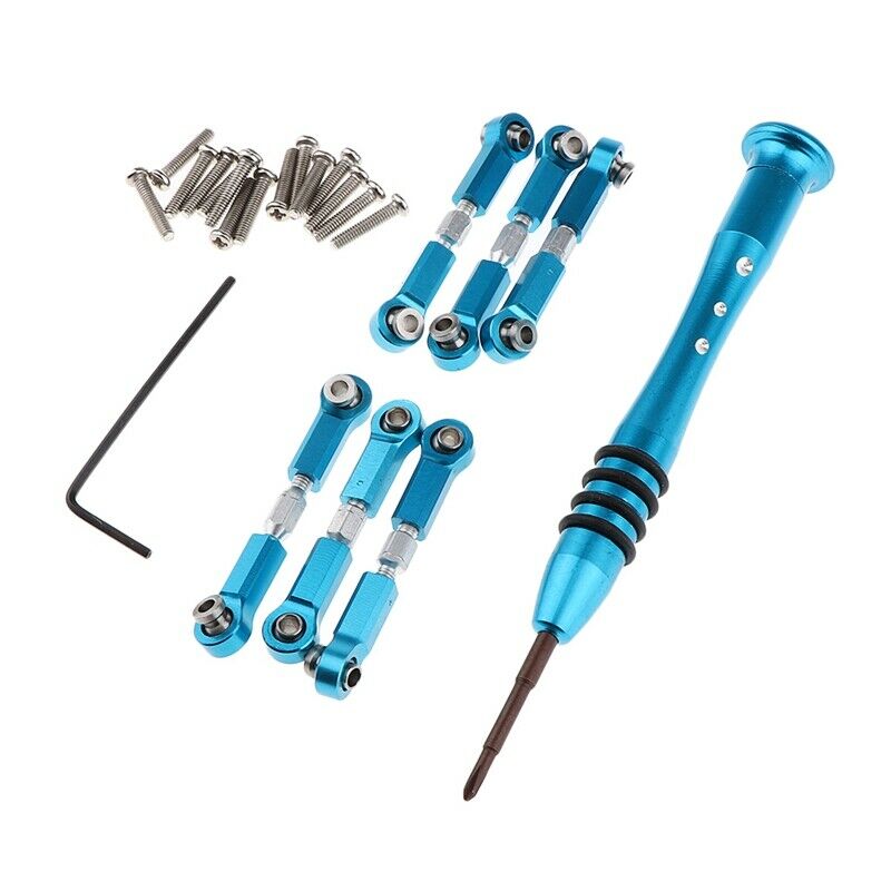 For WLtoys Upgrade Metal Adjustable Rods A959B A969 A979 K929 RC Car Parts, S3H4