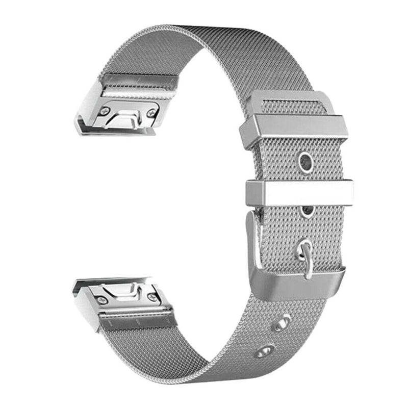 Stainless Steel 26mm Woven Strap Milanese Strap For Garmin Fenix 5X F3 F3HR