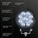 Led Light Bar 2Pcs 4 Inch 90W 9000Lm Round Spotlight Pod Off Road Fog Drivi
