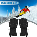Battery Powered Electric Heated Gloves Automatic Temperature Control Outdoor Ski