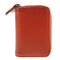 Leather Unisex Credit Card Holder Zipper Wallet Business Cards Case Purse Travel