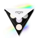 Ucanbe Brand triangular Glitter Eyeshadow Palette Holographic Shade Eye Lip