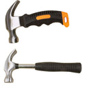 2/Pack Claw Hammer Carbon Steel Hammer Claw Anti-Slip Grip Mini Stubby Hammers