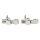 2 Pieces Car Tire Inflator Valve Stem Connector Air Chuck Lock On Clipn Air