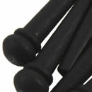 PP200000 TUSQ Bridge Pin with Paua Shell Inlay, Black V2D4
