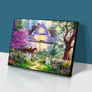 Full Round Drill Secluded House Kit DIY Room 5D Diamond Painting (HY031)