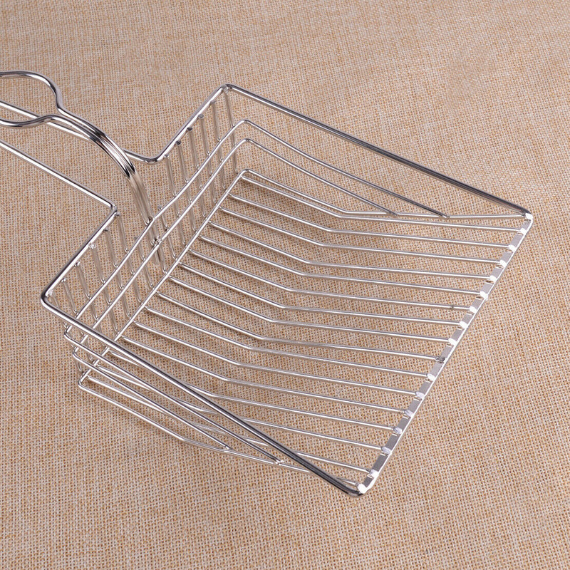 Cat Litter Scooper Metal Long Handle Sifter Scoop Lightweight Sifting Scoops