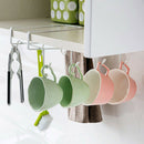 1PC Multifunctional Kitchen Storage Rack Nails Cupboard Hanging Hooks Wine