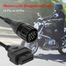 For BMW ICOM D Cable 10 Pin to 16 Pin ICOM-D Motorcycle Diagnostic Cable