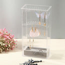 Acrylic Earring Display Stand Organiser Holder Necklace Earring Studs Stora F5B5