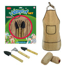 Set Garden Tools Waterproof Apron Spade Shovel Kits Flower Planted Kid Toys