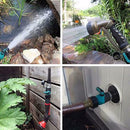 Garden Metal 1 Way Water Tap Splitter Connector Adaptor Hose Pipe Valve GZJ AWX
