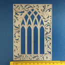 Ornate Arch Window Frame Metal Card Paper Cutting Die Beautiful Scrapbooking DIY