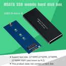 USB 3.0 to NGFF M.2 Adapter Hard Drive Enclosure External Hard Disk Case