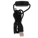 3A USB A/M to Micro USB 5P/M Power Supply/Adapter/Charger with On/Off Switch for