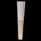 24 pcs/lot White Folding Elegant Silk Hand Fan with Gift bag Wedding & Part Q5Z9