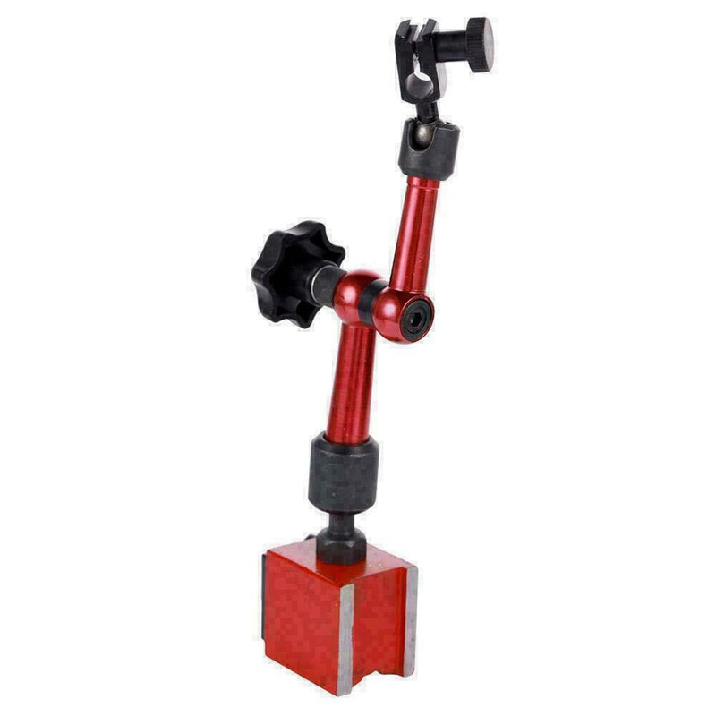 Dial Test Indicator Scale Gauge Precision+Magnetic Flexible Base Holder Sta U4D4