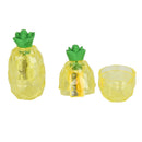 1x Transparent Pineapple Pencil Sharpener Decoration School Office Supplies BX