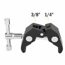 2Pack Super Clamp Crab Clamp Photography with / 1/4 and 3/8 inch Thread Rod