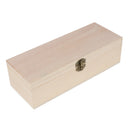 25x9.5x6.5cm Wooden Jewelry Necklace Ring Chest Box Case Tea Bead Earring