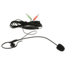 Corded PC Headset with Microphone, Dual 3.5mm Jack Noise Cancelling Monaural