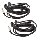 2xReplacement Audio Cable For  Major II Monitor Headphone with Mic