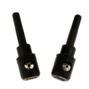 Pair Windshield Wiper Water Spray Jet Washer Nozzles for VW Skoda Audi A3 A4 A6