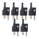 6x 1/4" Male Fuel Hose Line Tank Connector