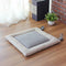 Flax Soft Cotton Cushion Pad Seat Home Car Office Outdoor Dining Gray 45cm