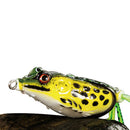 Cute Frog Topwater Fishing Lure Crankbait Hooks Bass Bait Tackle 7colorsTO