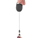 Retractable Key Chain Reel Steel Cord Recoil Belt Key Ring Badge Holder Outdo 3C