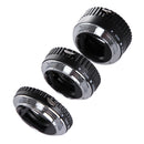 Extreme Close-Ups AF Extension Tube Ring Set for Canon EOS DSLR Lens Camera