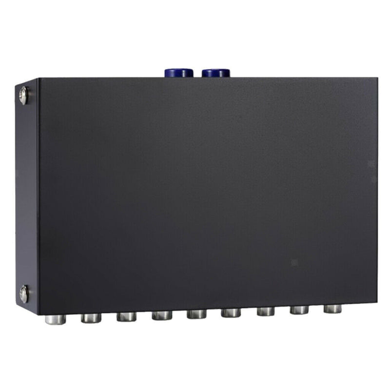 2 Pairs 2-Way AV Switch RCA Switcher 2 In 1 Out Composite Video L/R Audio