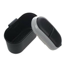 Mini Car Trash Rubbish Can Garbage Dust Case Holder Bin-black Grey G3O7