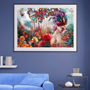 Full Round Drill Diamond Painting 5D DIY Butterfly Beauty Rhinestone Poster