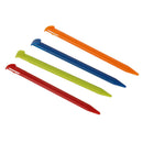 4x Multi-Color Plastic TouchScreenPen Stylus Set for New Nintendo 3DS XL LL