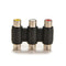 3RCA Female to Female Mini Audio Video AV Coupler Extension Adapter Connector ES