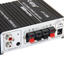 180W 12V Mini Hi-Fi Amplifier Radio MP3 Stereo for Car Motorcycle Home Black