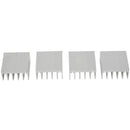 8pcs x 30*30*15mm Aluminum heatsink Heat Sink Chip for LED IC Power Transis I9O2