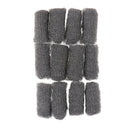 12PCS Steel Wool Pads Kitchen Wire Cleaning Ball Stainless Steel Pan Cleaner LJ