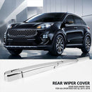 ABS Chrome Car Rear Wiper Protection Cover Rear Window Wiper Nozzle Trim St