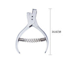 Home DIY Garment seam Pattern Notcher Pro Designer Tailors Steel Sewing Pli K6M4
