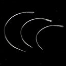 3 Pcs Leather Craft Tools Curved Upholstery Carpet Canvas Hand Sewing Needle