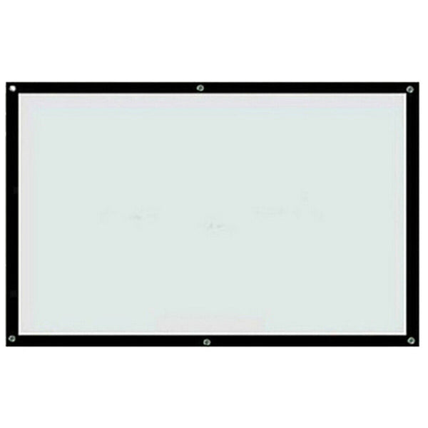 60 inch Projector Screen Portable Outdoor Projection Movies Screens 16:9 HD