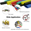 560Pcs Heat Shrink Tubing 11 Size 2:1 Heatshrink Tube Sleeving Wrap Wire Kit