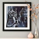 5D DIY Full Drill Diamond Painting Cat Cross Stitch Embroidery Mosaic Kit