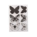 Butterfly Transparent Clear Silicone Stamp For Diy Scrapbooking Album Decor ME