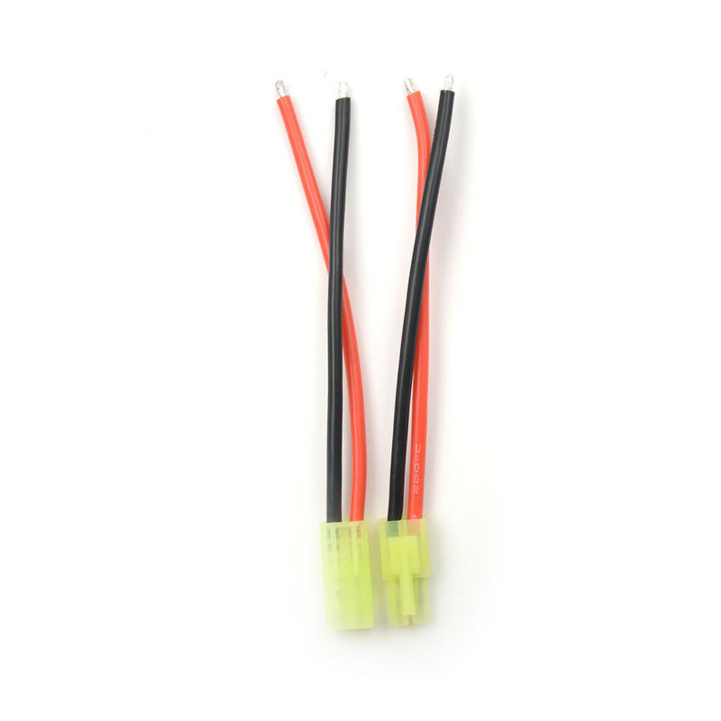 1pair Mini Tamiya Connector Male & Female 2pin Battery wire 16AWG LJ